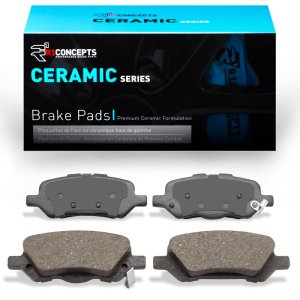 Toyota Venza Brake Pads - Rear - R1 Concepts - Ceramic - `09-`15 Toyota Venza Brake Pads - Rear - R1 Concepts - Ceramic - `09-`15